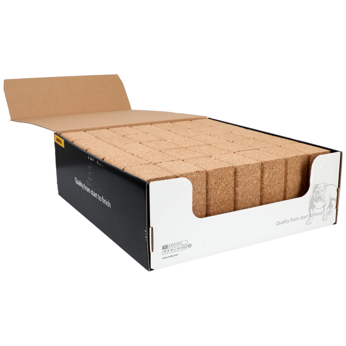 Sanding Block Cork 100 x 60 x 40 mm in Display