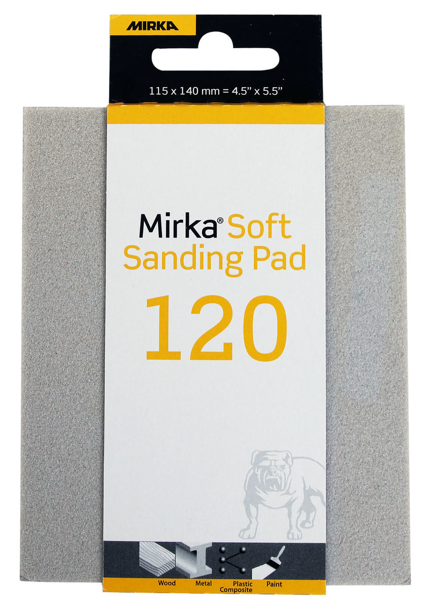 Soft Sanding Pad 115 x 140 x 10 mm
