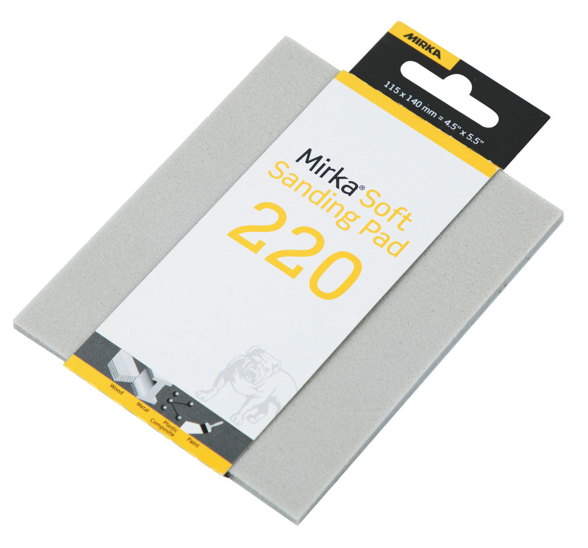 Soft Sanding Pad 115 x 140 x 10 mm