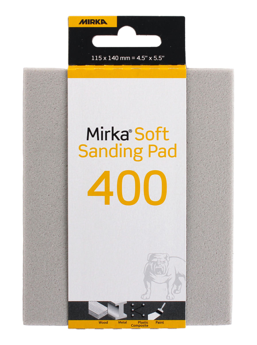 Soft Sanding Pad 115 x 140 x 10 mm