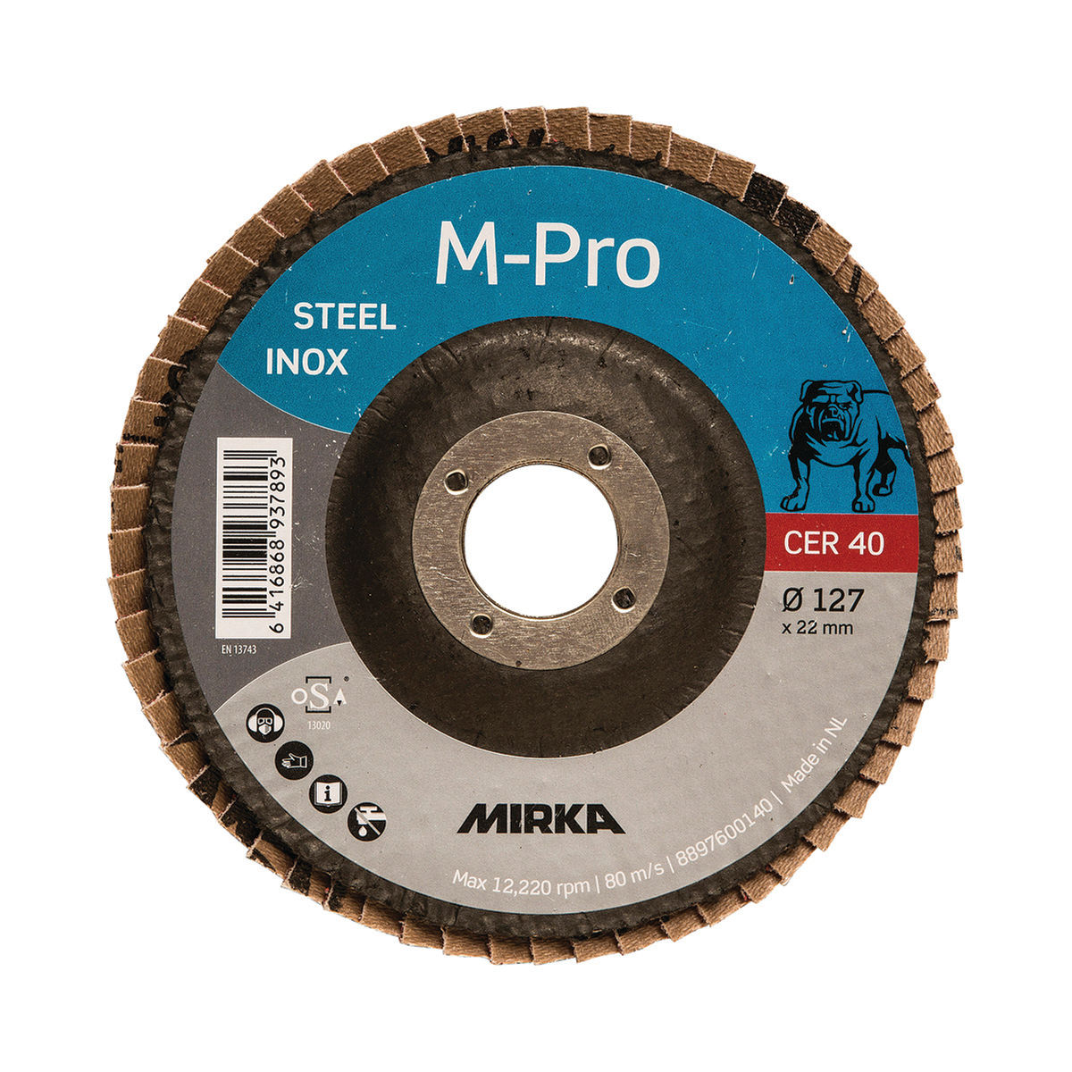 Dysk lamelkowy M-PRO 127 mm Inox CER