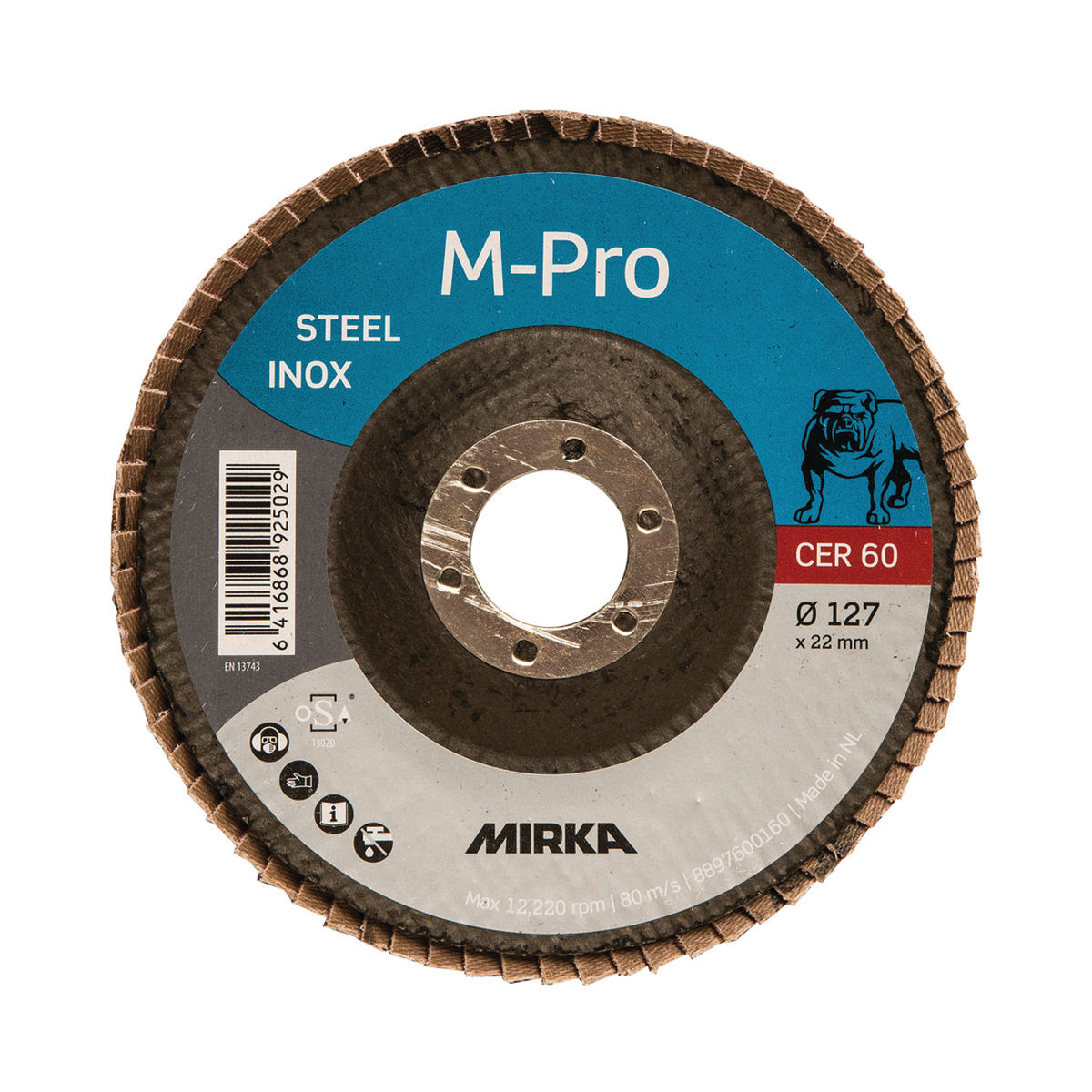 Dysk lamelkowy M-PRO 127 mm Inox CER