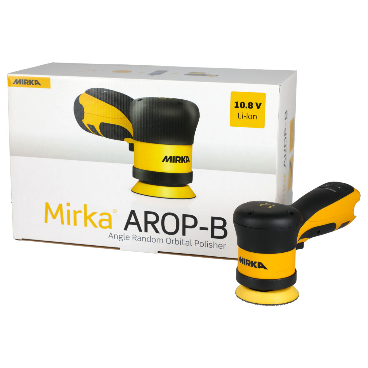 Mirka AROP312-B 3" Angled Battery Polisher, 12mm orbit