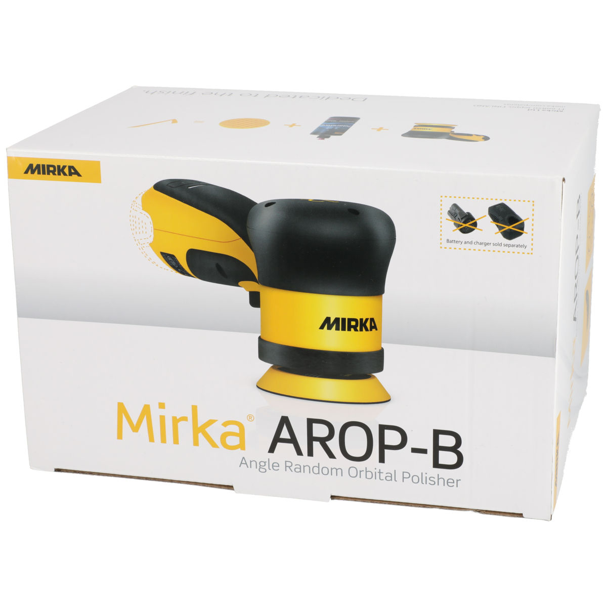 Mirka AROP-B 312 77mm max 12V Orbit 12.0mm