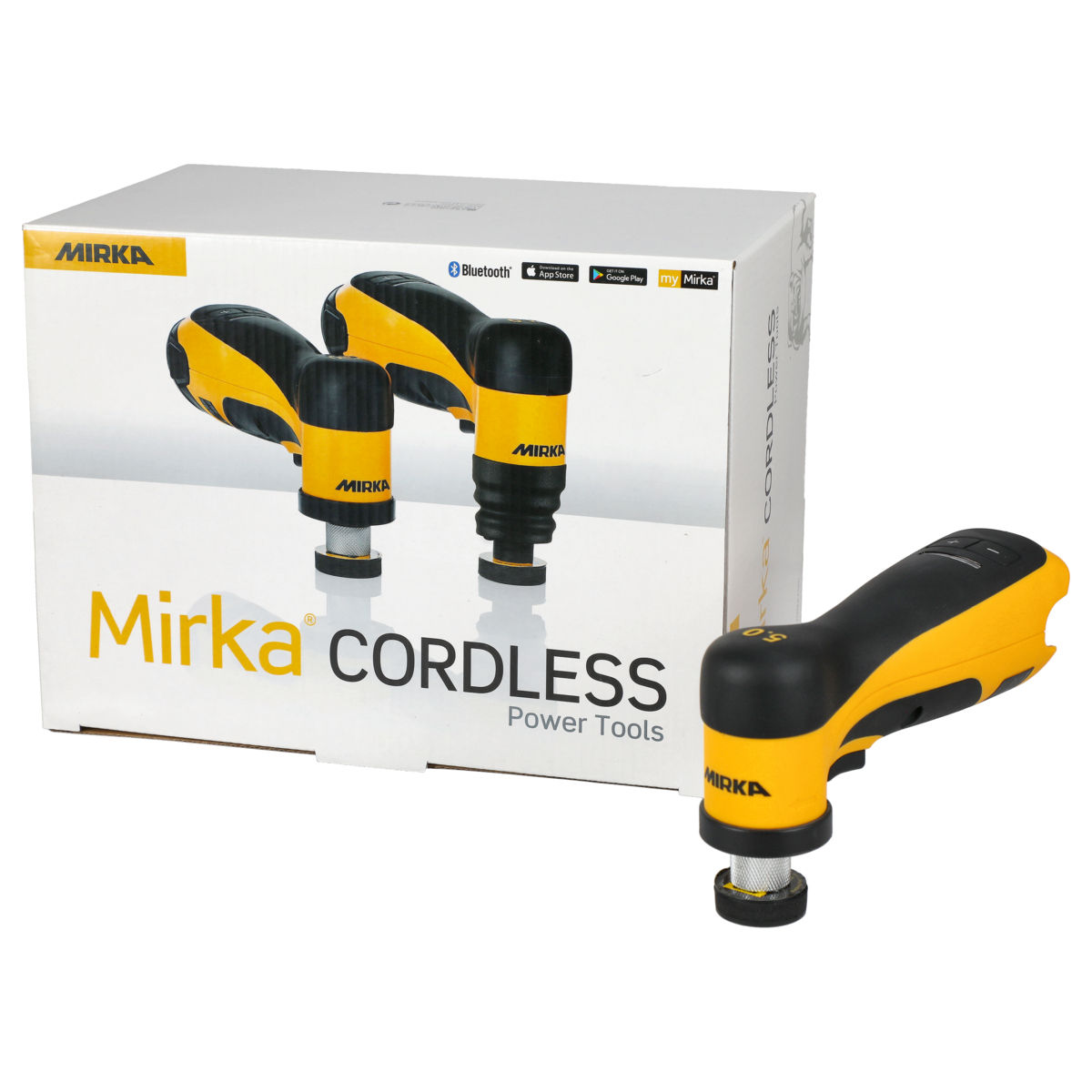 Mirka AROS-B 150 Ø 32 mm max 12V 2.5Ah 5.0 mm epäkesko