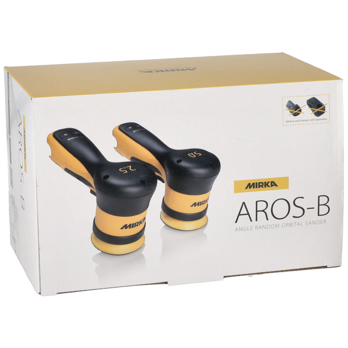 Mirka® AROS-B 325 Ø 77 mm max 12V Orbit 2.5 mm