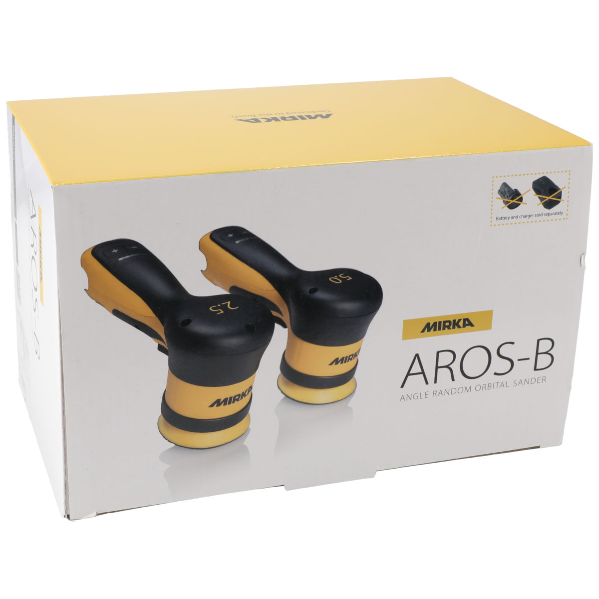 Mirka® AROS-B 350 Ø 77 mm max 12V Orbit 5.0 mm