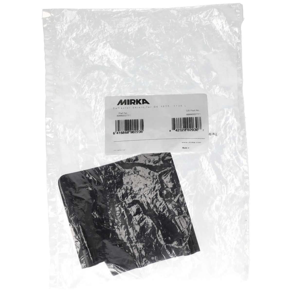 Deflector Shield for DE 1025, 1125 L