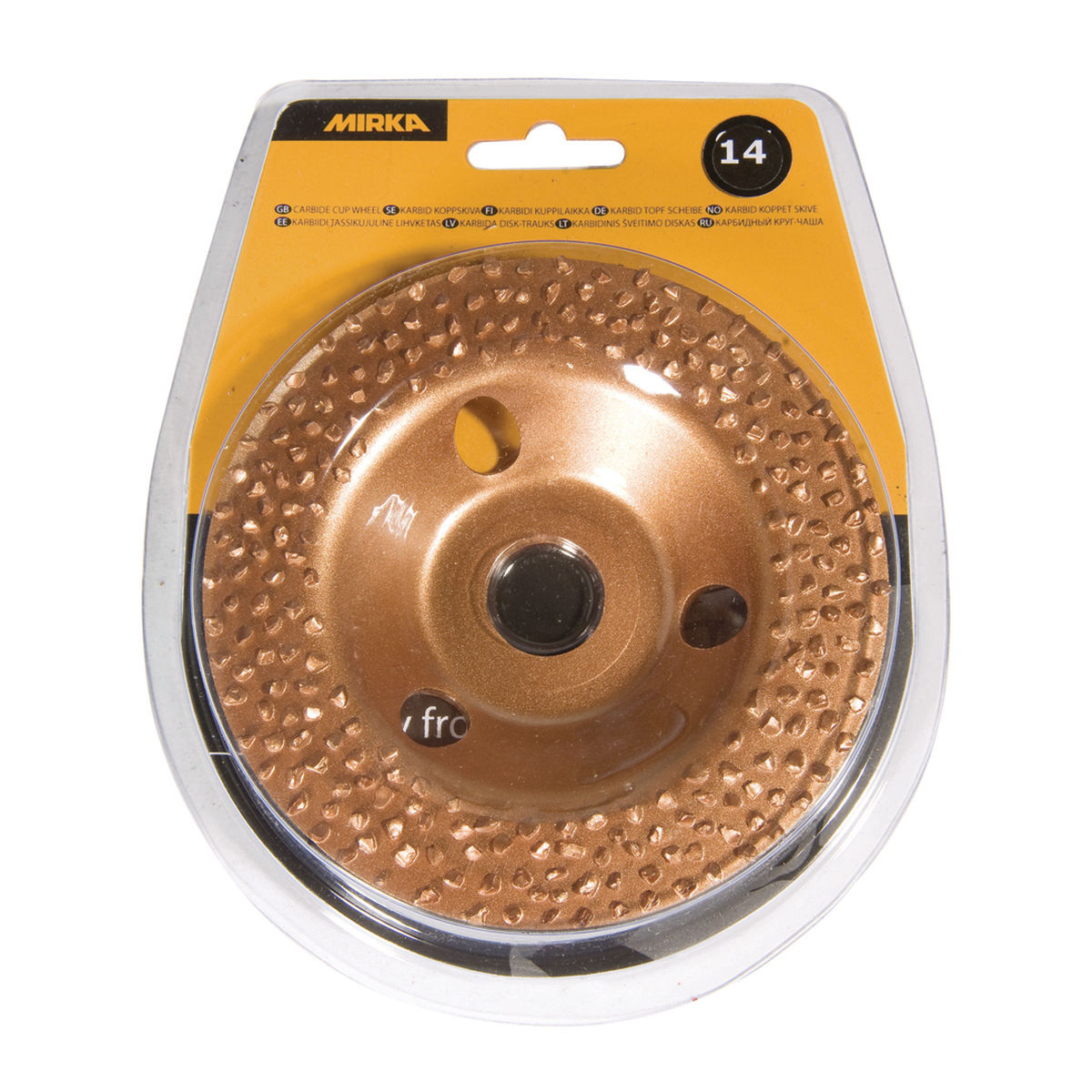 Cup Wheel Carbide Ø 125 mm Round