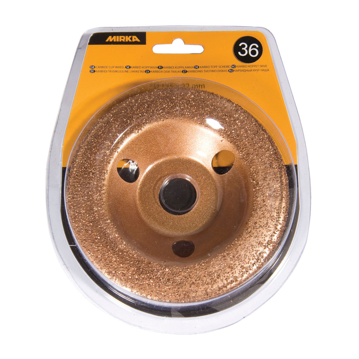 Cup Wheel Carbide Ø 125 mm Round