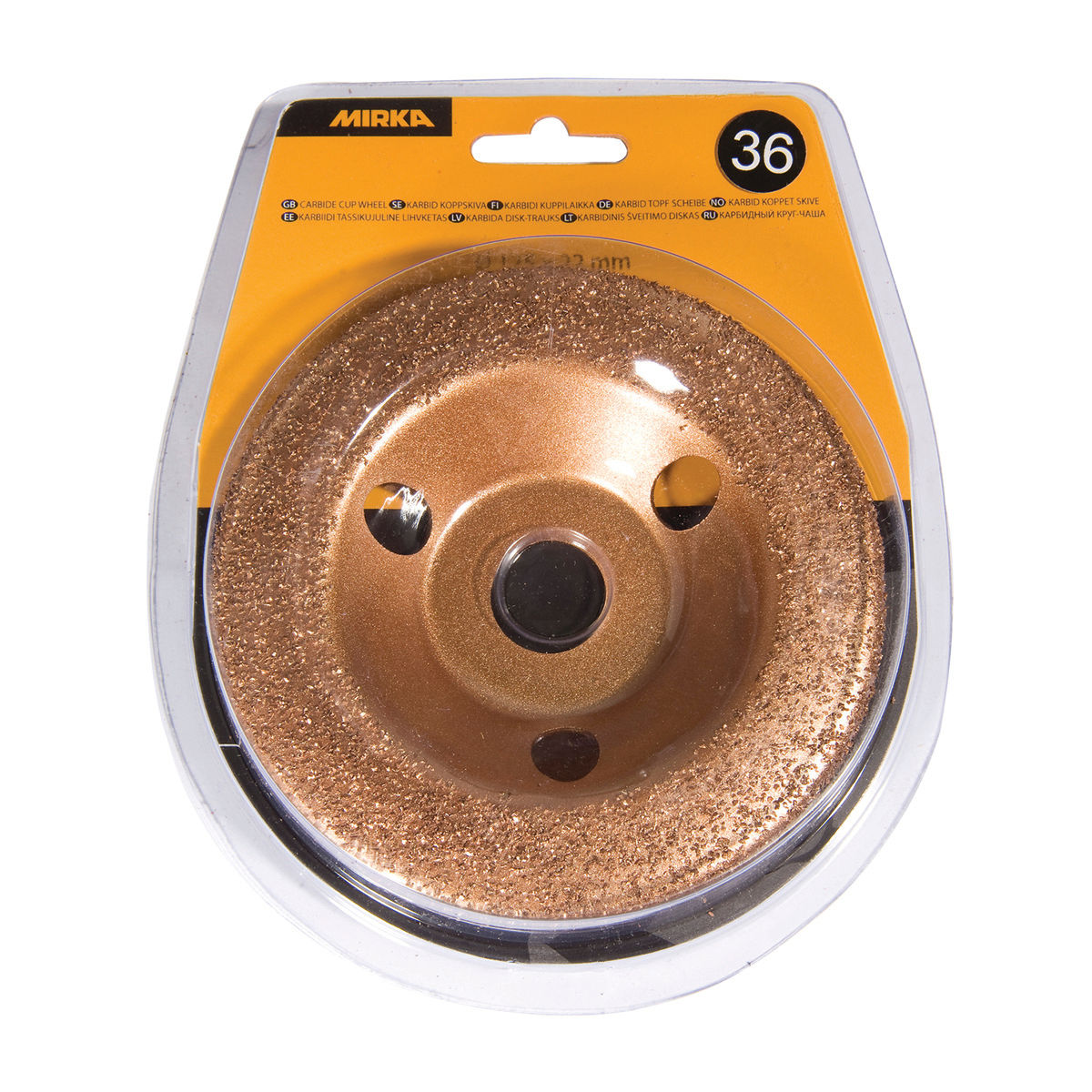 Cup Wheel Carbide Ø 125 mm Flat