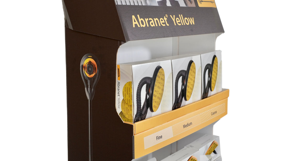 Abranet® Yellow – Stand de vânzare