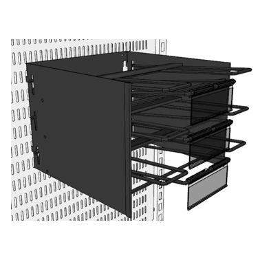 Sheet Holder Alex with 3 Trays