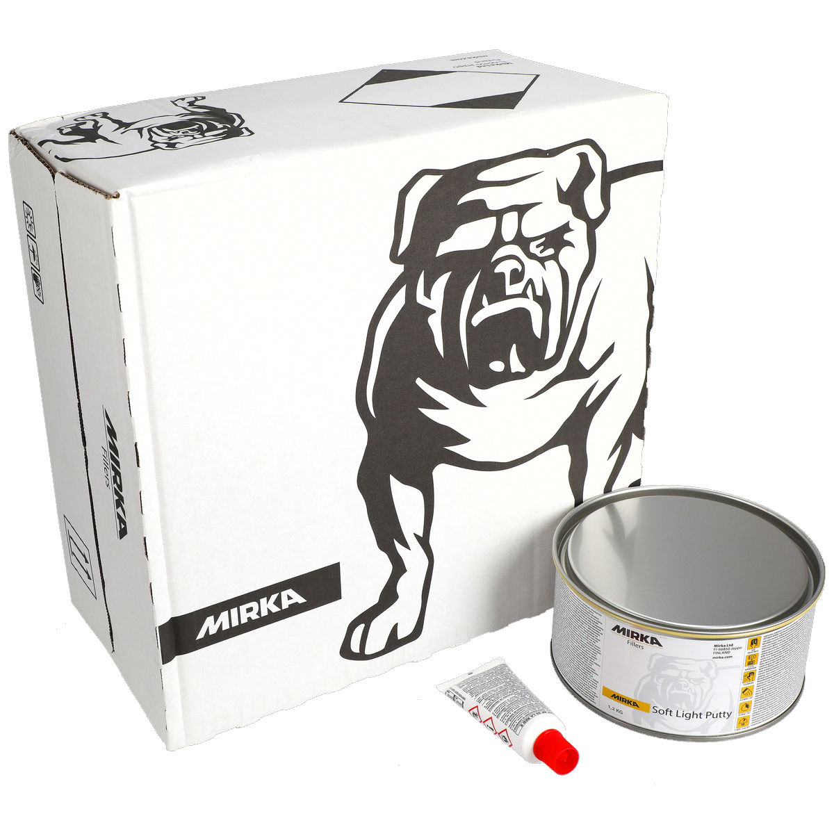 Mirka® Mjukspackel 1,2 kg, 8/pack