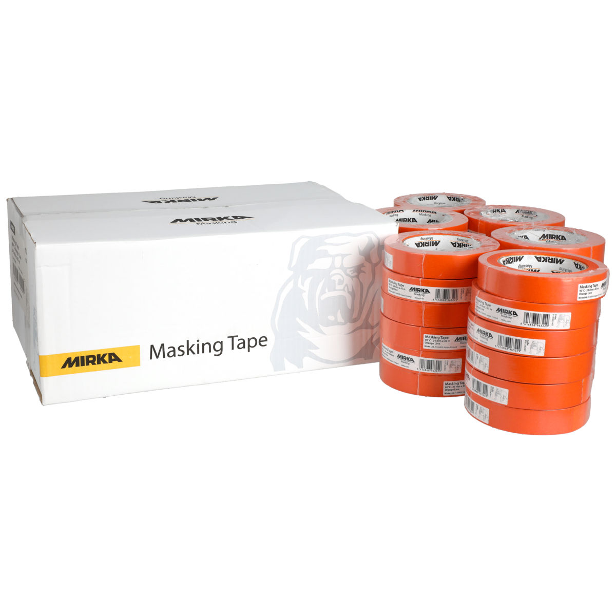 Ruban de masquage orange 90°C 24 mm x 45 m