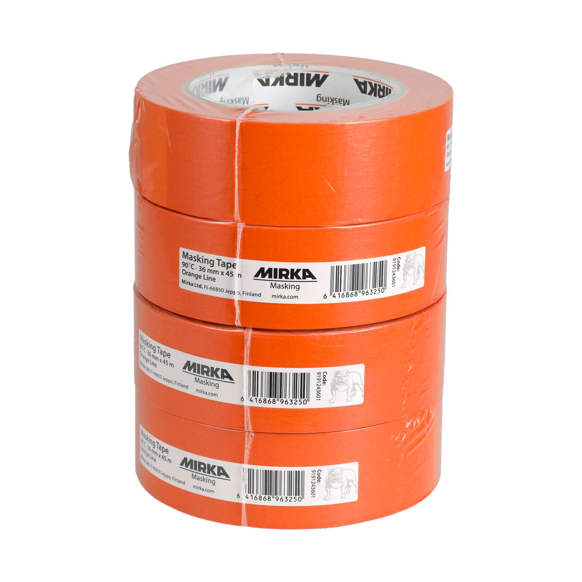 Masking Tape 90°C Orange Line 36 mm