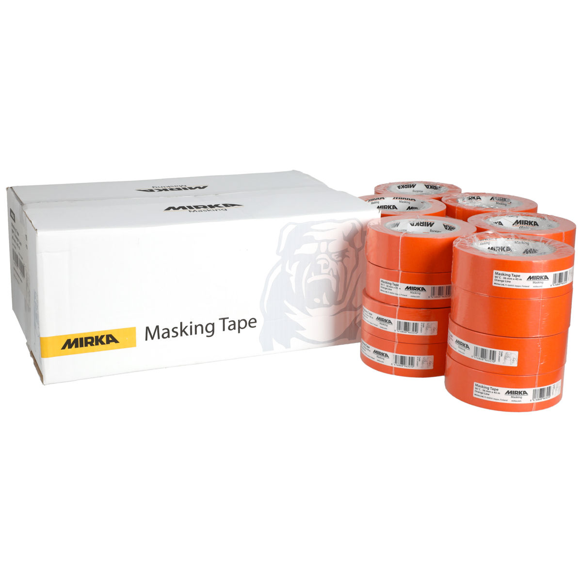 Maskeringstape 90°C, orange 36mm