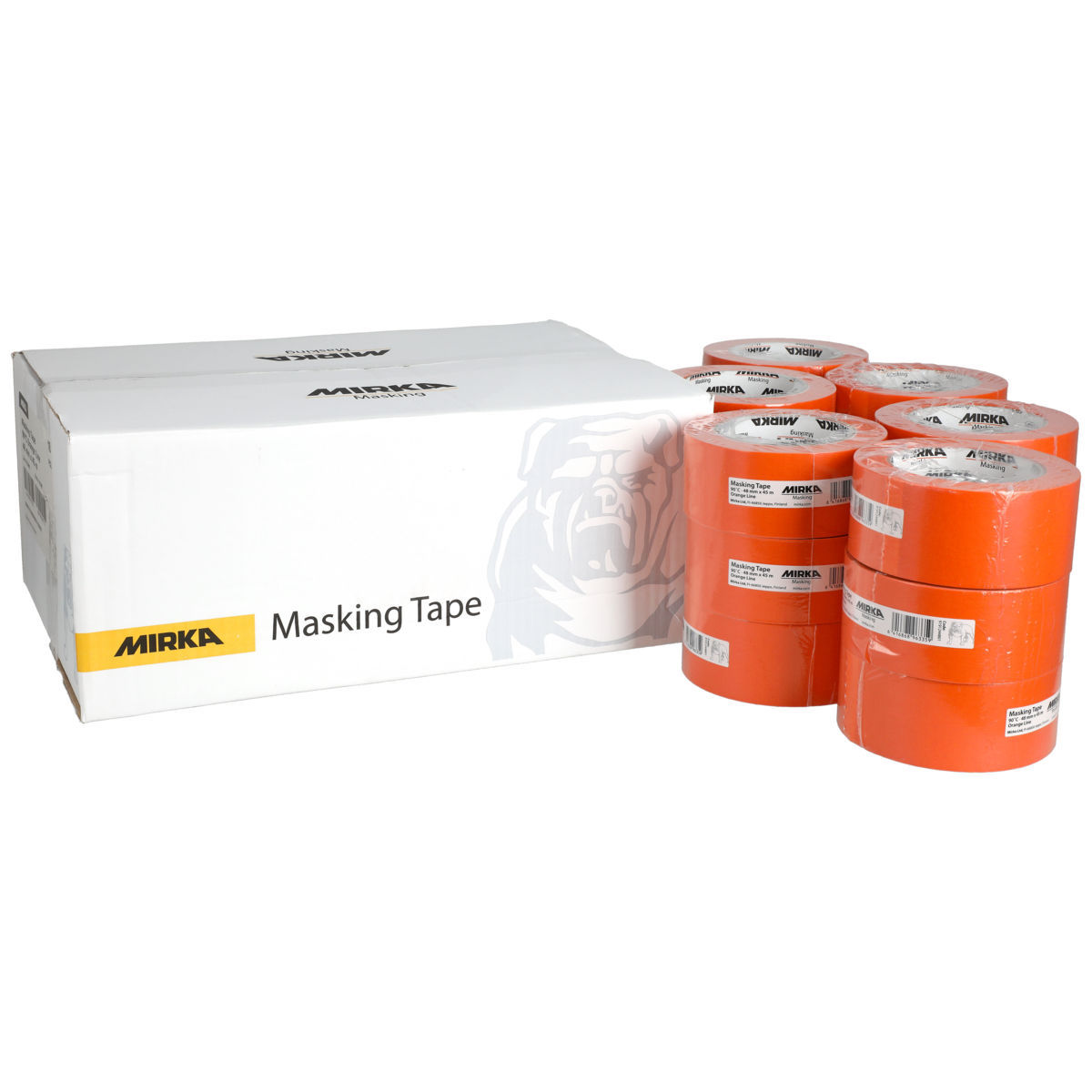 Masking Tape 90°C Orange Line 48 mm