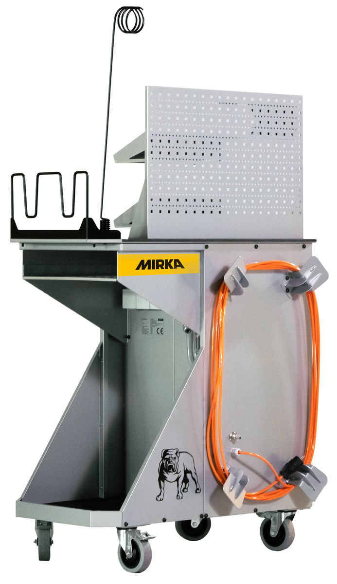 Mirka® Solution Trolley with Pneumatic and Electric EU