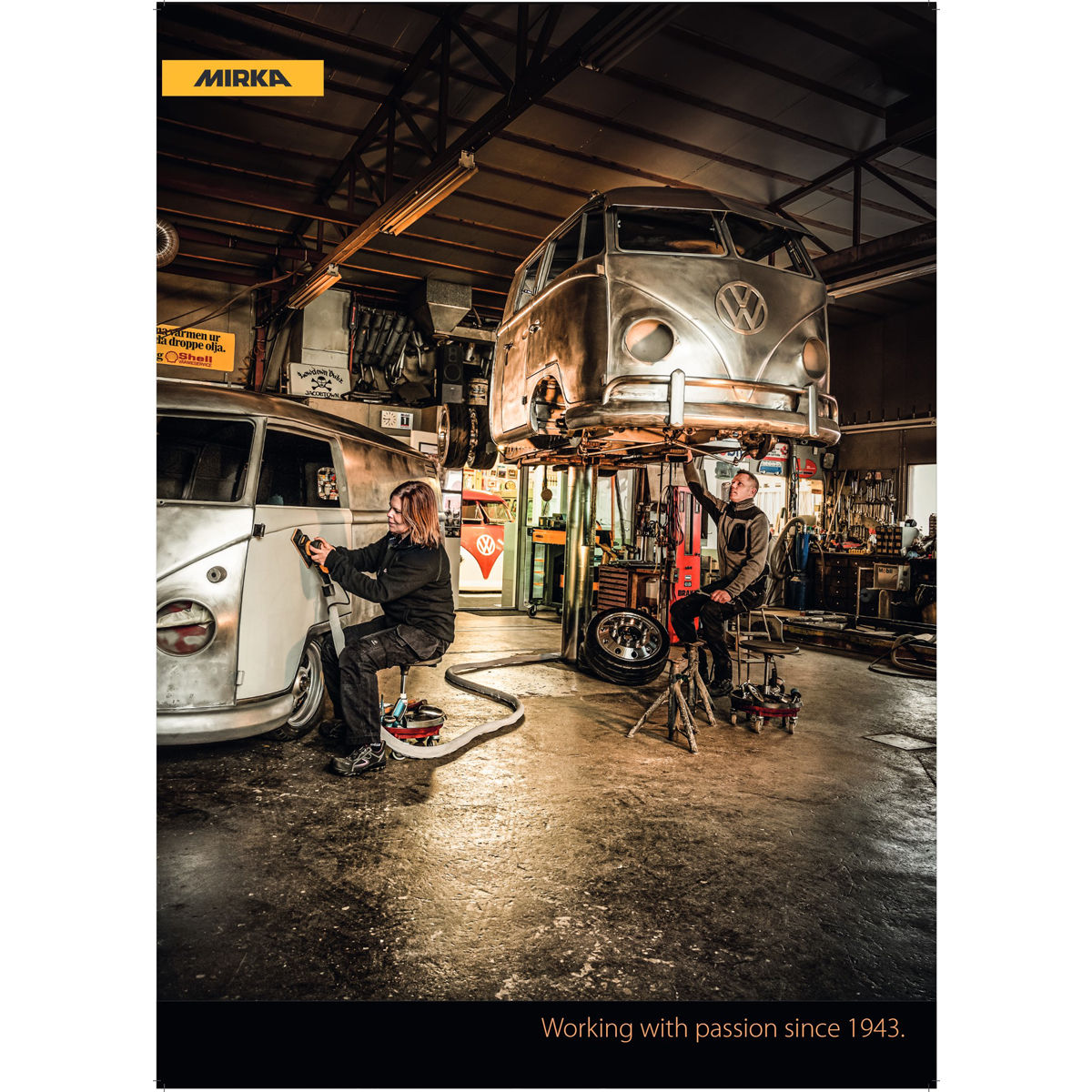 Mirka® Handwerker-Posterpaket