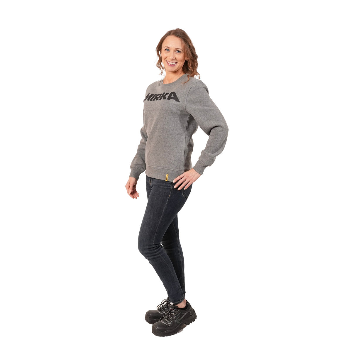 Sweat gris femme Mirka® Signature