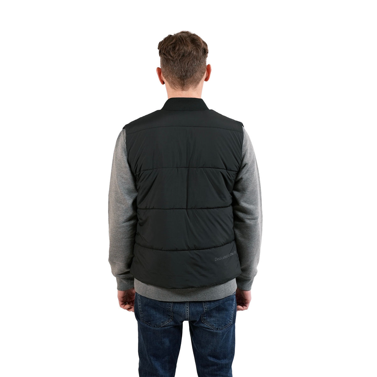 Veste sans manche noire Mirka® Tagline