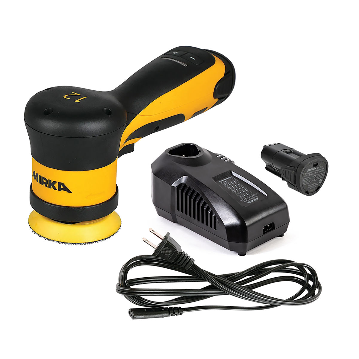 Mirka® AROP-B Polisher Kit 3" with 2 x 2.5Ah batt+charger