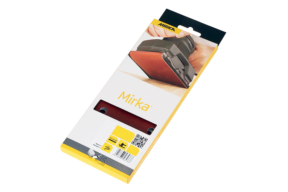 Abrasive Red Strip 93x185mm Grip 8H