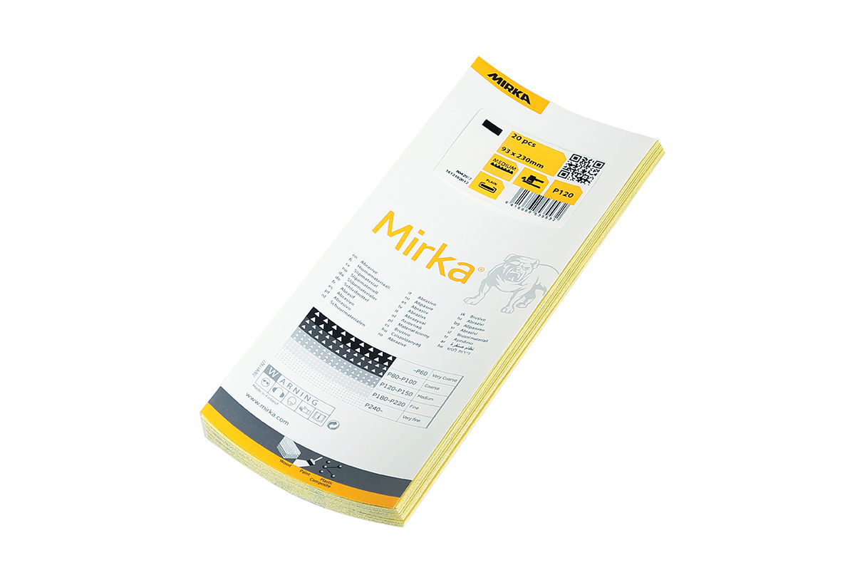 Keltainen perus 93x230mm