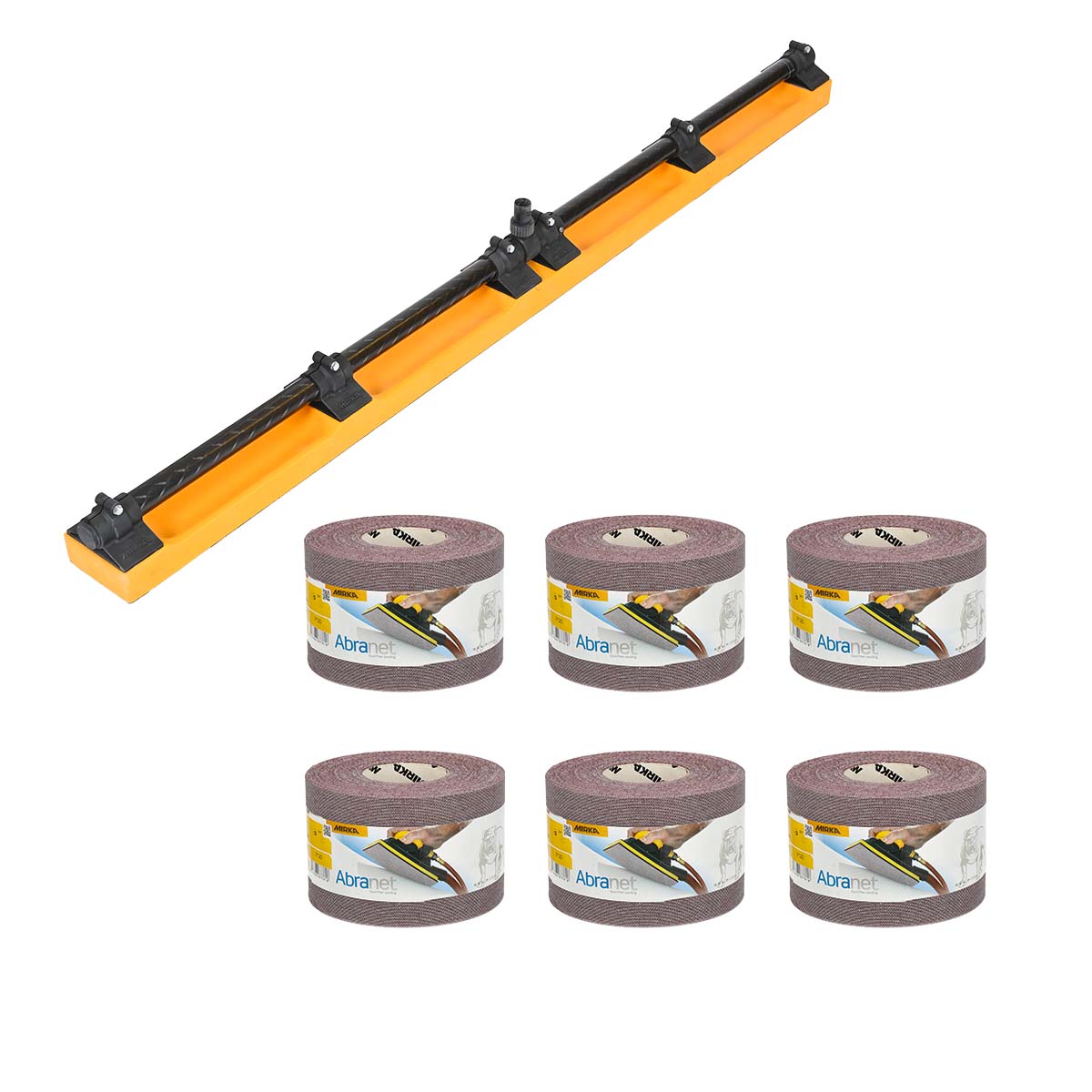 Fairing Board 115x1600mm Rigid with Abranet Rolls