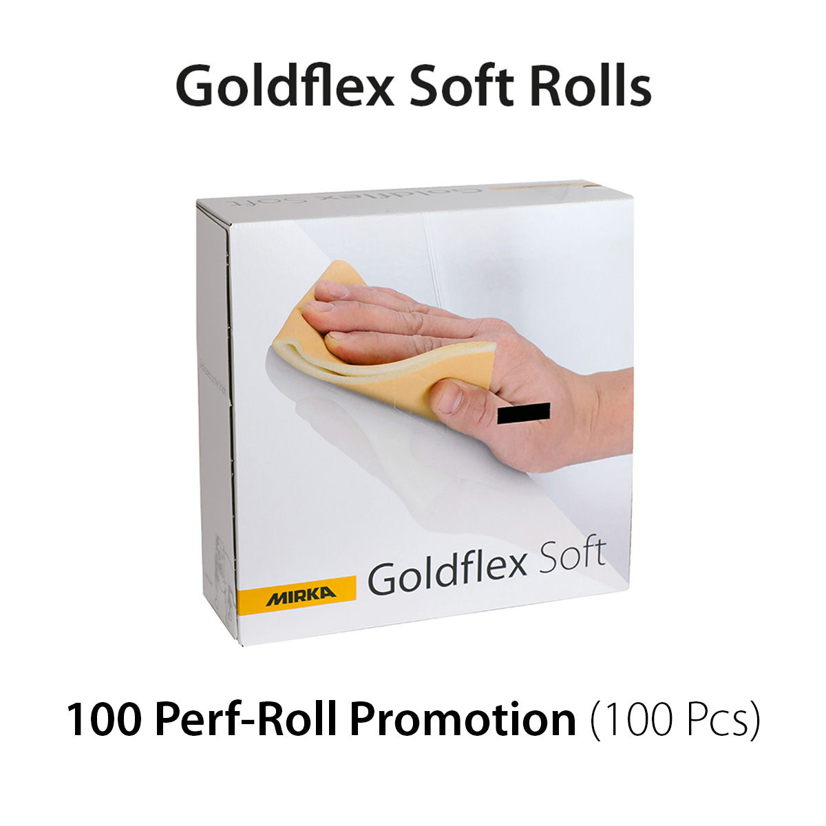 Goldflex GOLDFLEX SOFT 115x125mm 100 Perf-Roll Promotion - Mirka