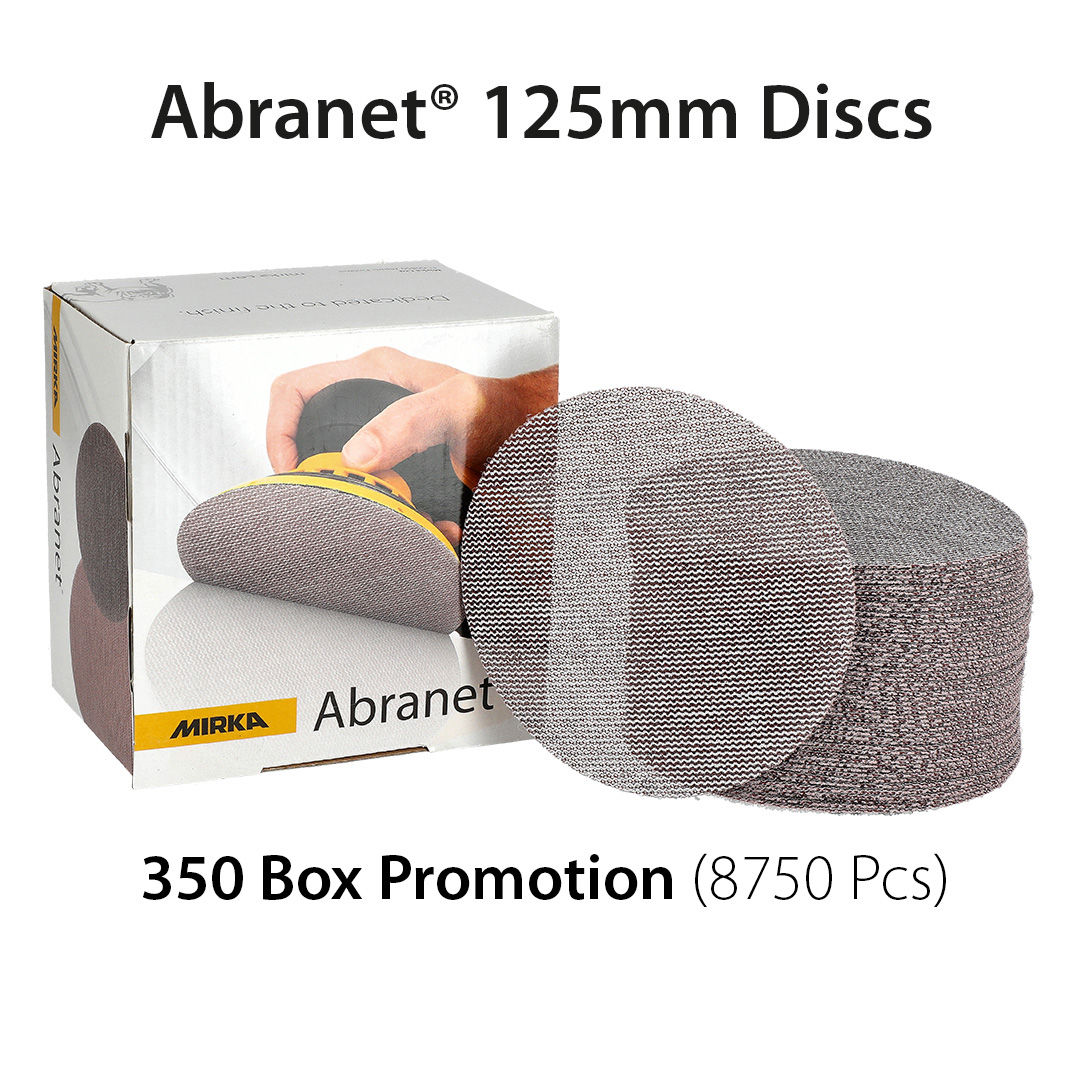 UK KIT Abranet 125mm Discs 35 unit Promotion (8750 pcs)