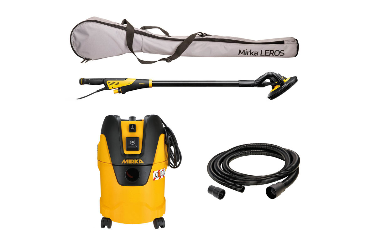 Mirka LEROS 950CV + Dammsugare 1125 L PC + Slang