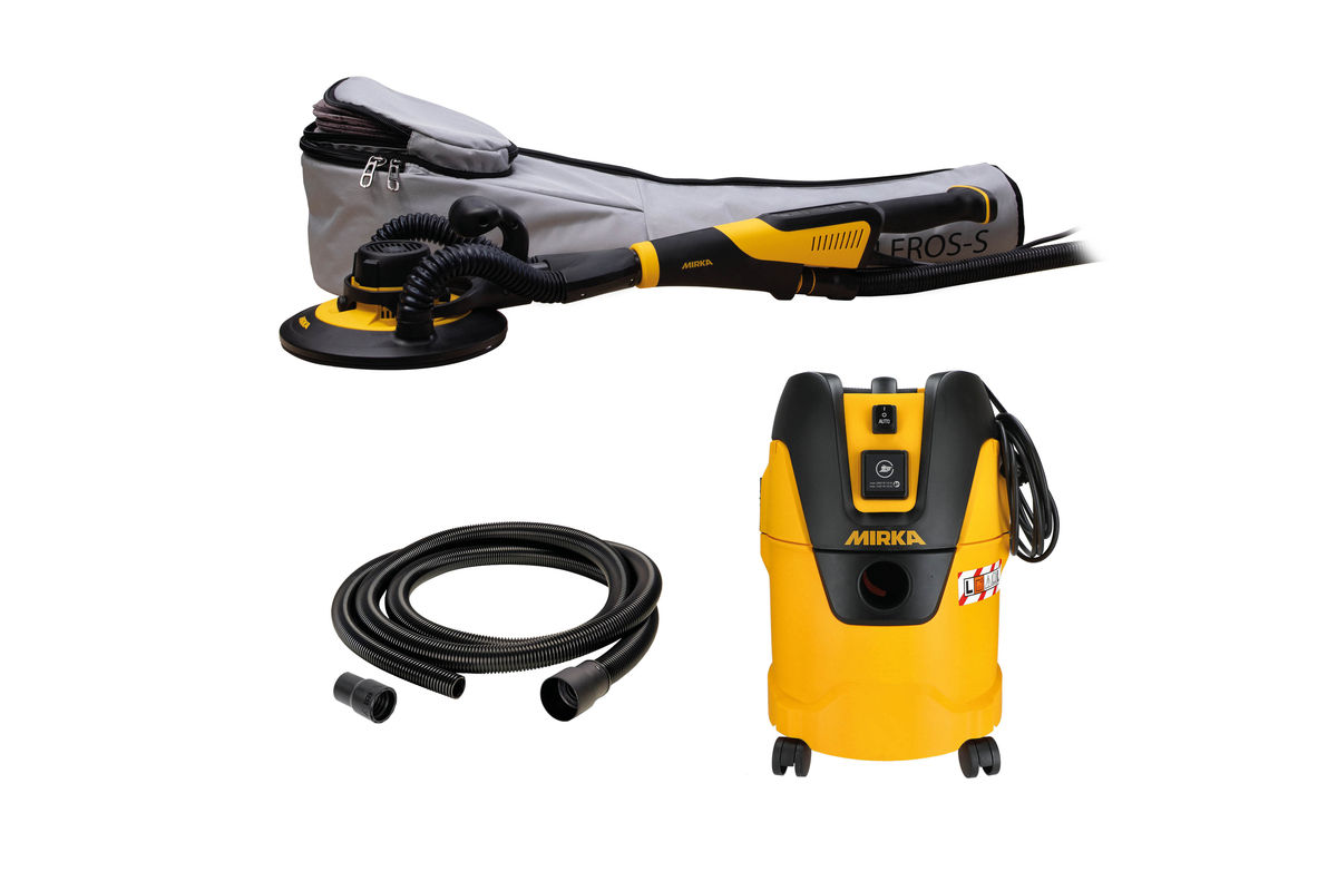 Mirka LEROS-S 950CV + Dammsugare 1125 L PC + Slang