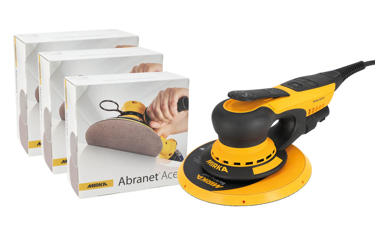 MSC KIT Mirka DEROS II 750 with Abranet Ace