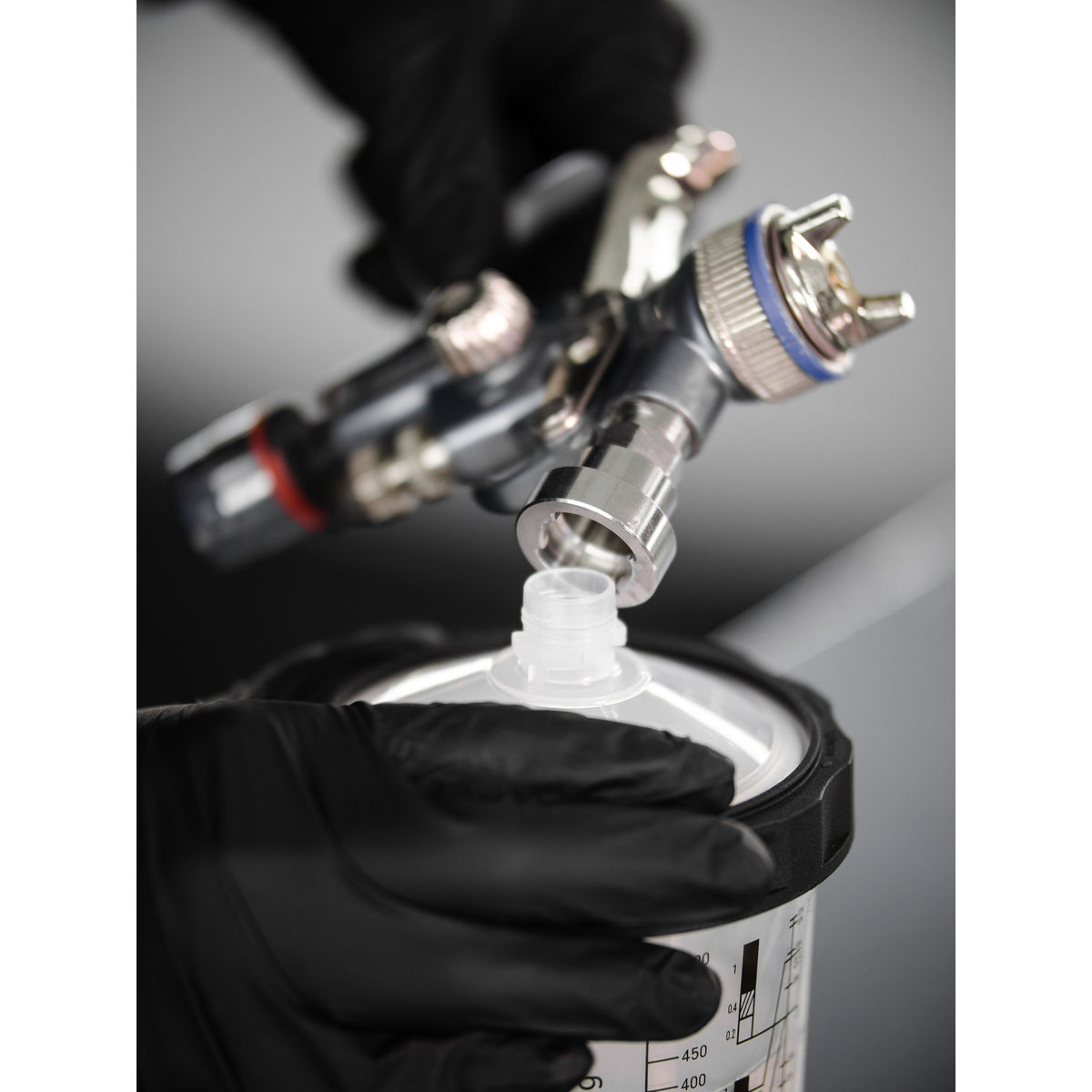 PCS Spray Gun Adapter Stainless Steel - Mirka