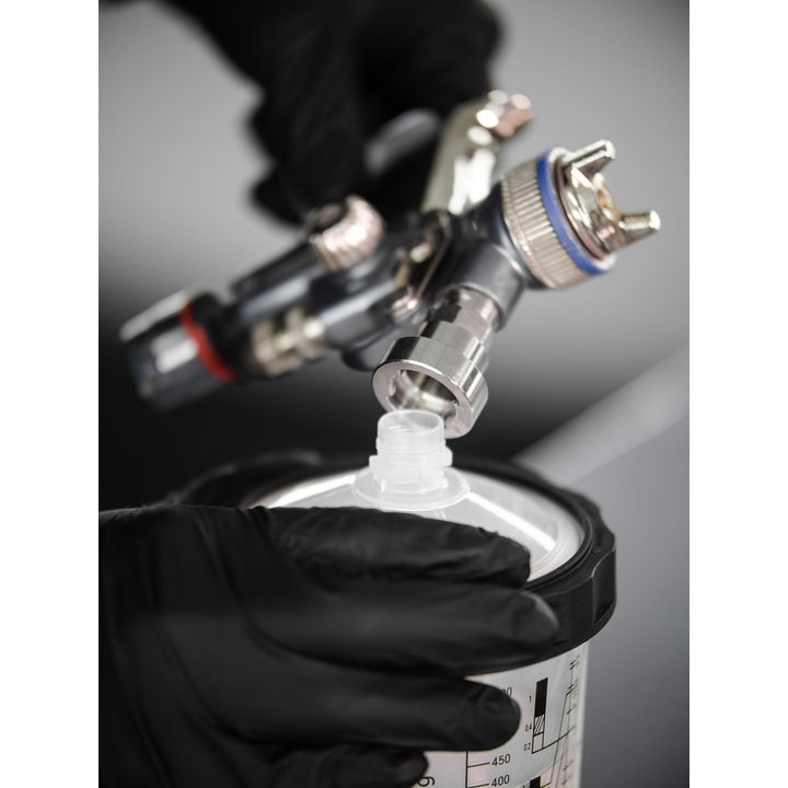 PCS Spray Gun Adapter Stainless Steel - Mirka