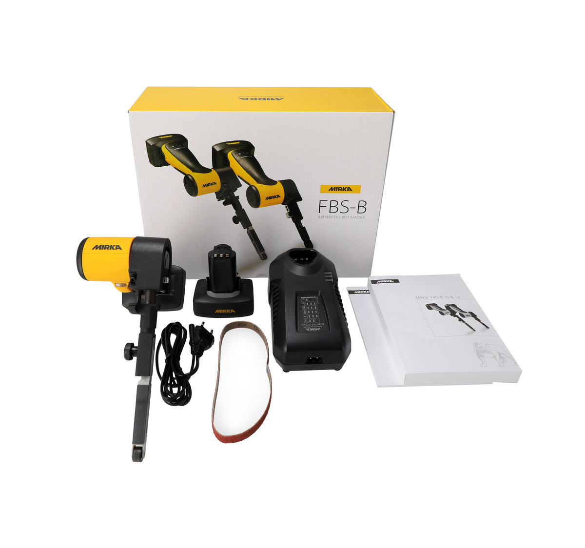 Mirka® FBS-B Kablosuz Dar Kalibre Zımpara Makinesi 10 x 330 mm max 12V