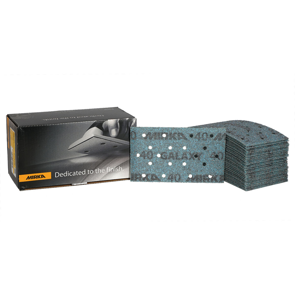 Galaxy 81 x 133 mm coupe abrasive auto-agrippante 20 trous