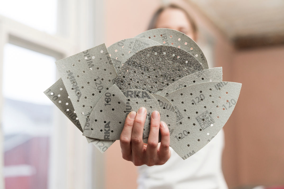 Mirka Iridium™ 81 x 133 mm Grip 40 Holes