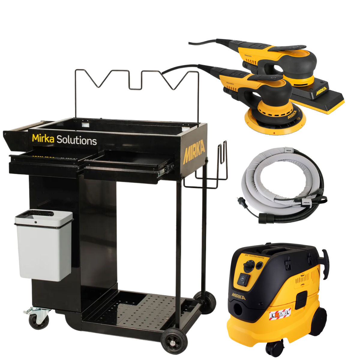 Solution Trolley met DEROS II 650 en DEOS II 70x198mm