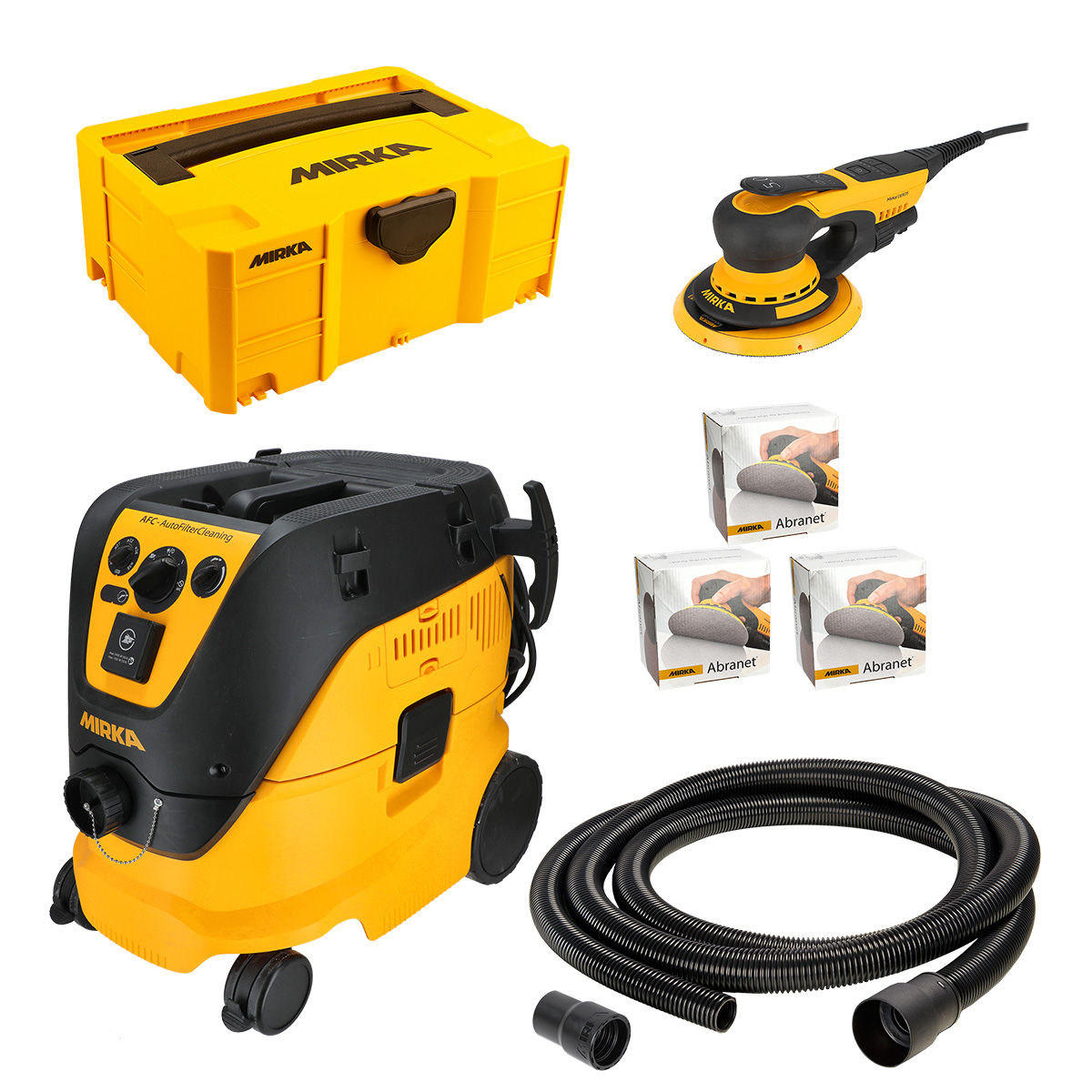 Mirka DEROS II & DE1230M 230V Deco Solution Kit - Mirka