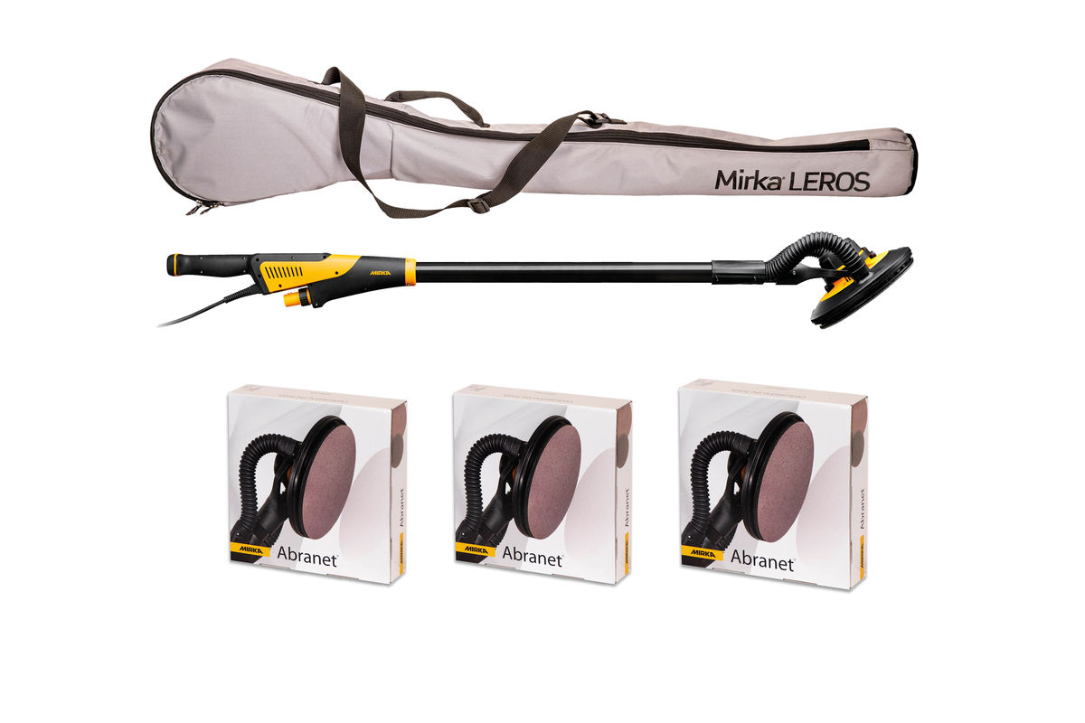 LEROS 950 & Abranet 225mm P120/P150/P180