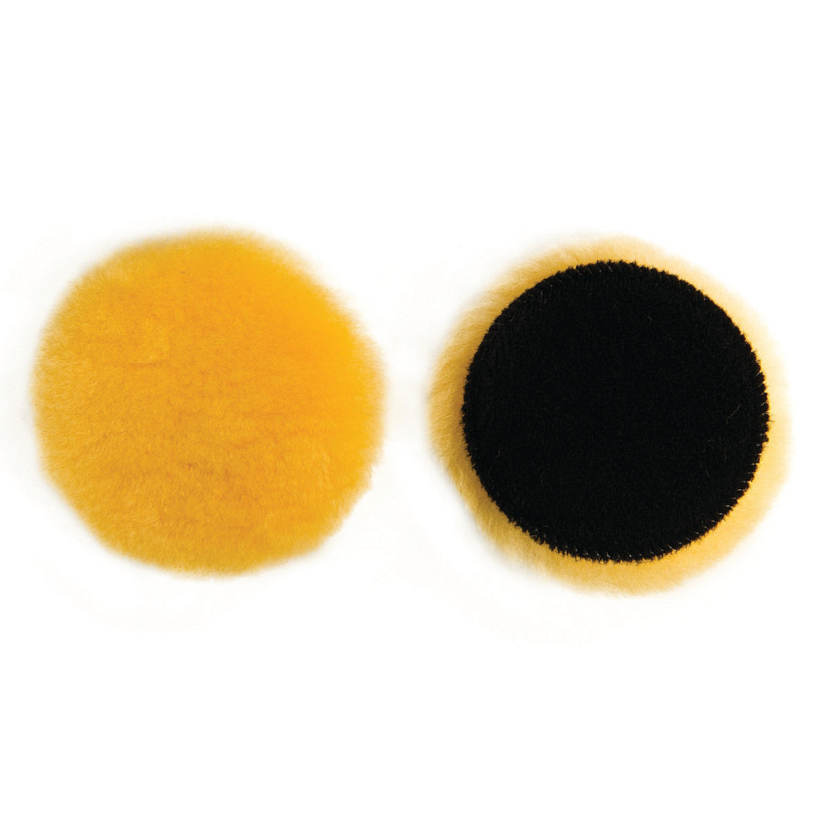 Kiillotuslaikka Pro Ø 80 mm Keltainen villa