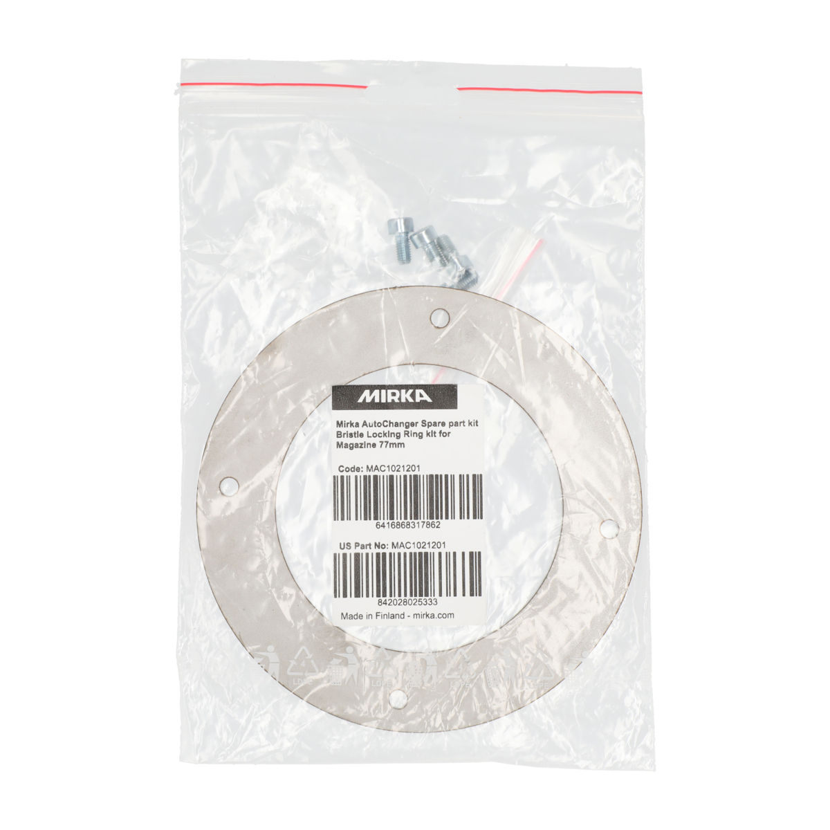 Bristle Locking Ring kit for Magazine 77mm