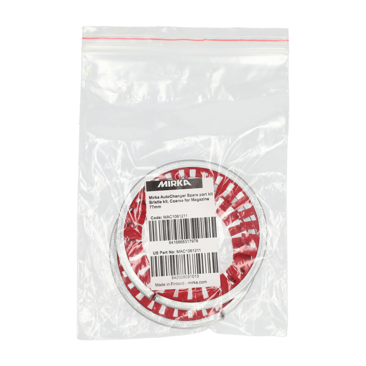 Bristle kit, Coarse for Magazine 77mm