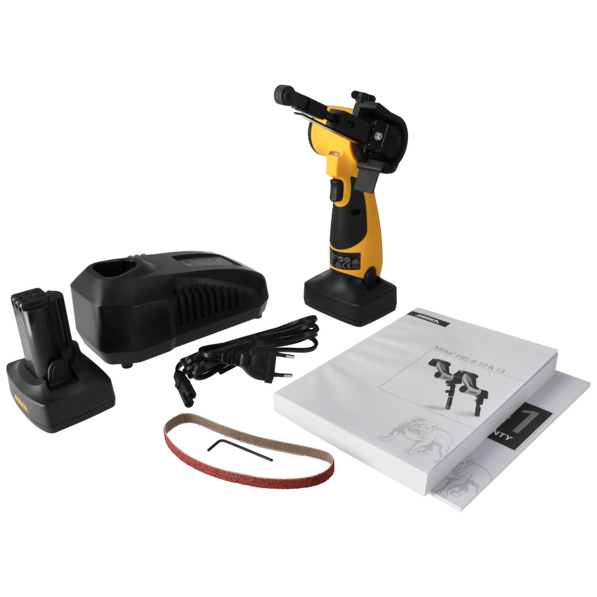 Mirka® FBS-B Kablosuz Dar Kalibre Zımpara Makinesi 10 x 330 mm max 12V