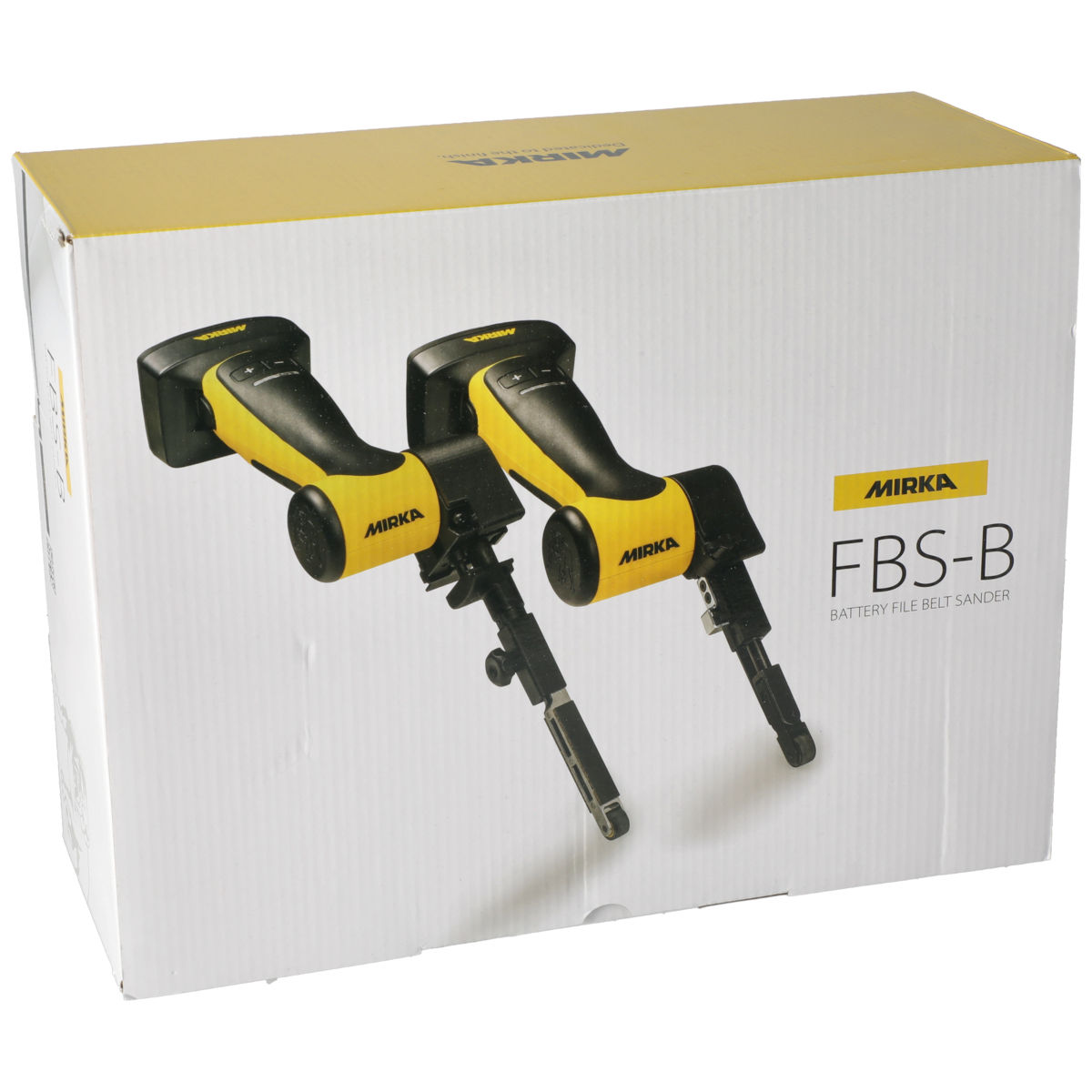 Mirka® FBS-B bezprzewodowa szlifierka taśmowa 10 mm x 330 mm max 12V