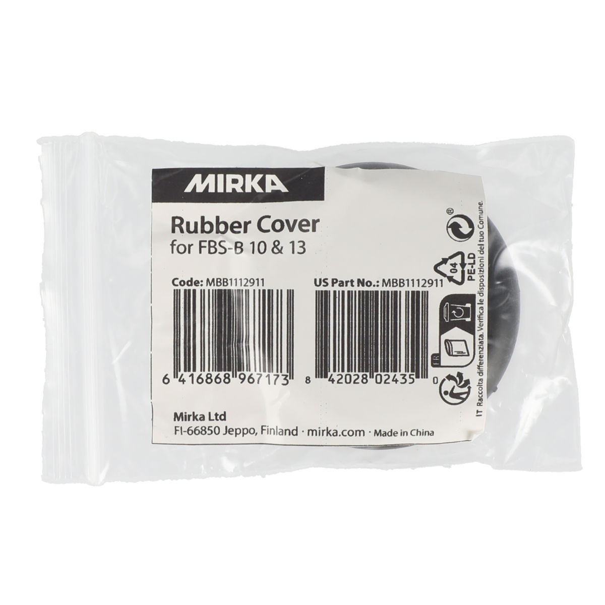 Rubber Cover for FBS-B 10 & 13