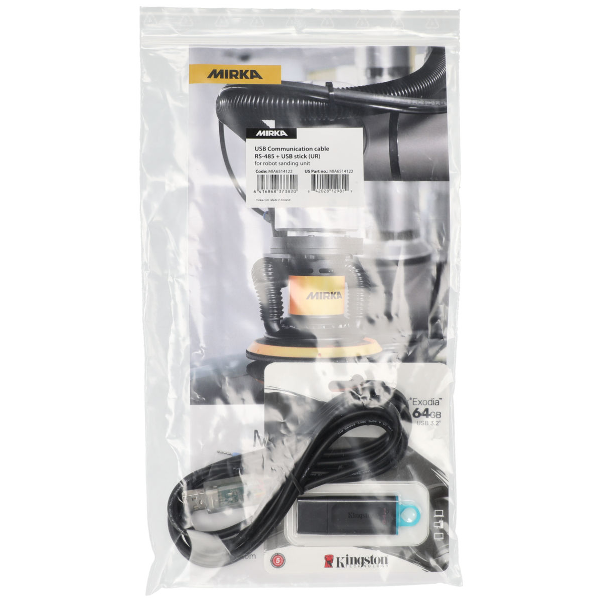 USB Communication cable RS-485 + USB stick (UR)